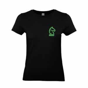 T-SHIRT (femme) - Guillaume Oosterlinck - Noir - BC04T