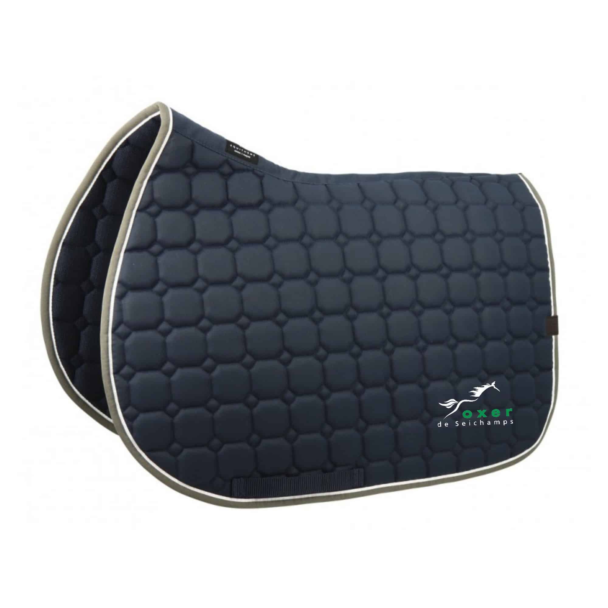 Tapis de selle Equithème "Orion" - OXER DE SEICHAMPS - Navy - 20477