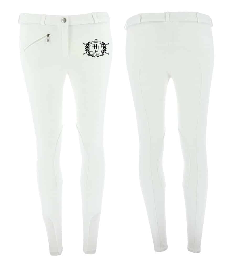 Pantalon d'équitation RIDING WORLD (homme) - Haras de Jardy – Blanc - 989072