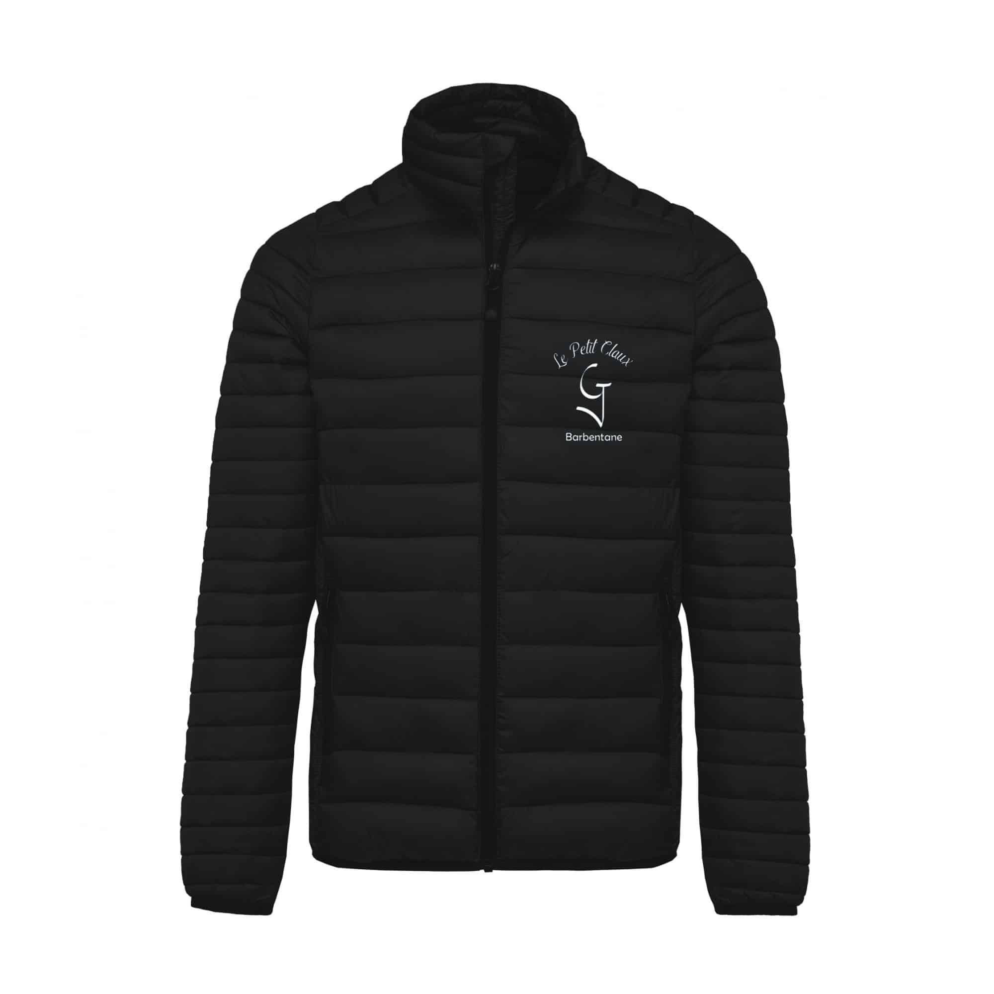 DOUDOUNE AVEC MANCHES (homme) - Ecurie du petit claux – Noir - K6120