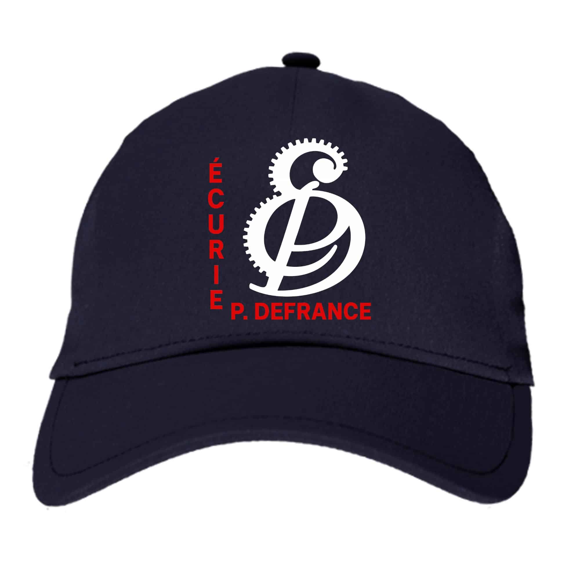 CASQUETTE - Ecurie Pierre Defrance - Navy - BF015