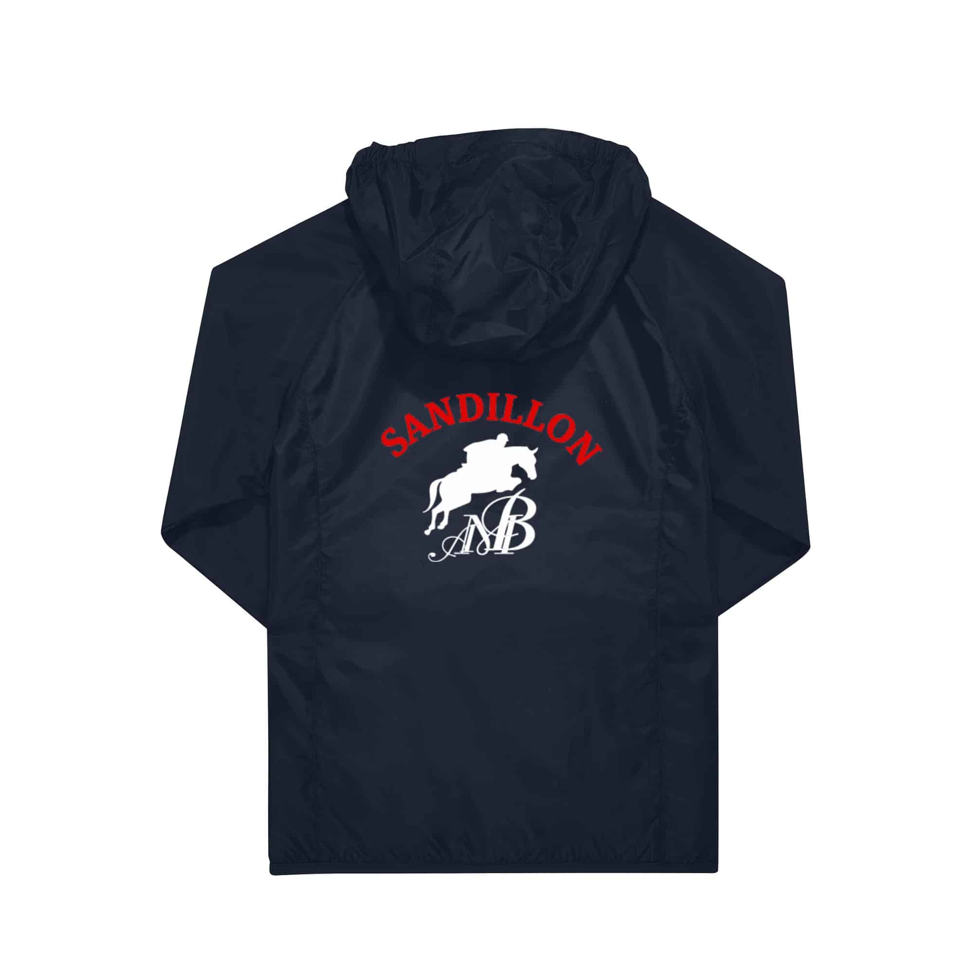 COUPE-VENT (unisexe) - Ecurie Pierre Defrance - Navy - BC630 – Image 3