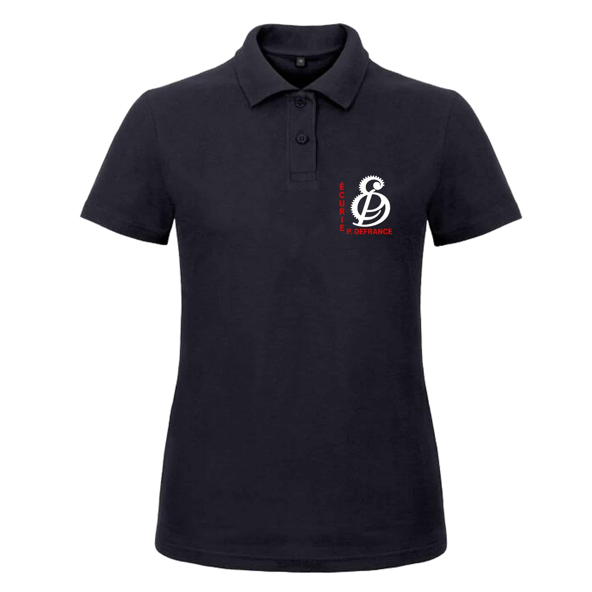 POLO (femme) - Ecurie Pierre Defrance - Navy - BCI1F