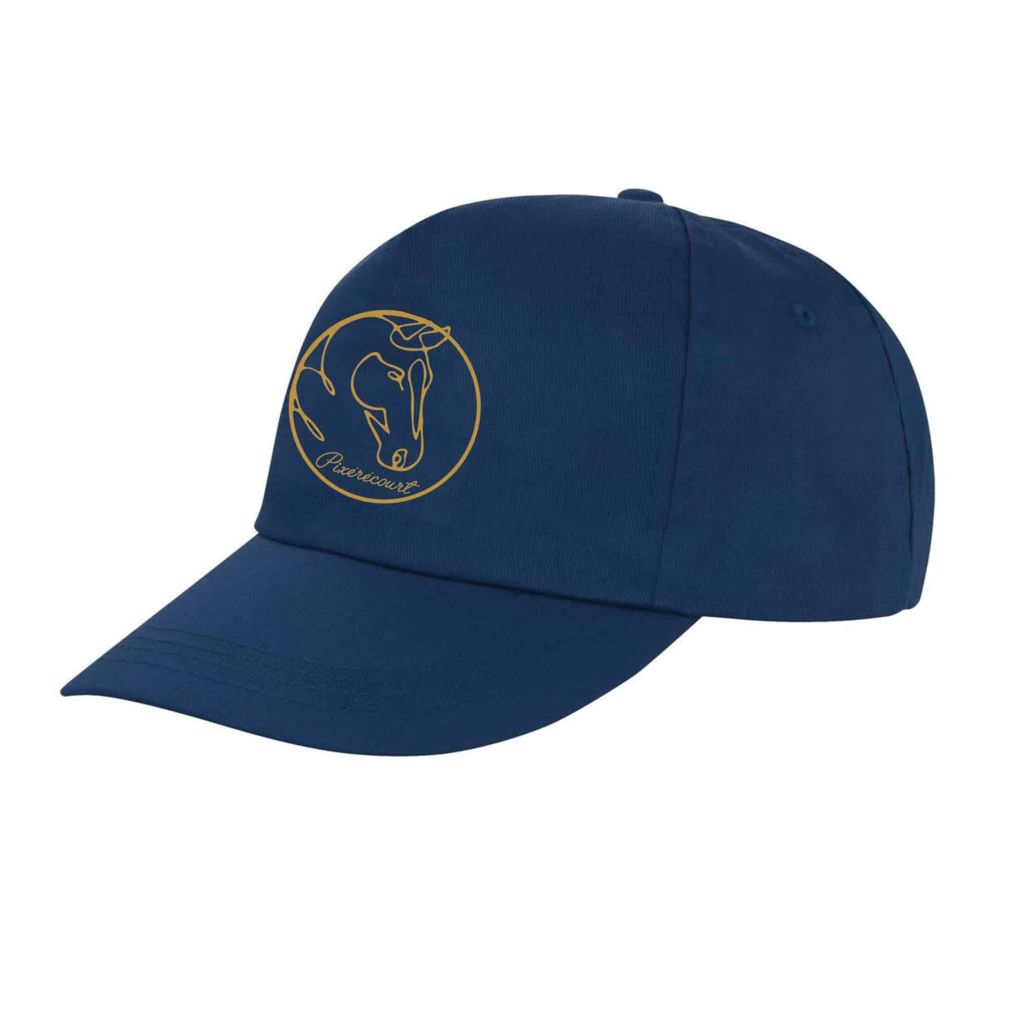 Casquette (économique) - Association des cavaliers de Pixérécourt - Navy - RC080