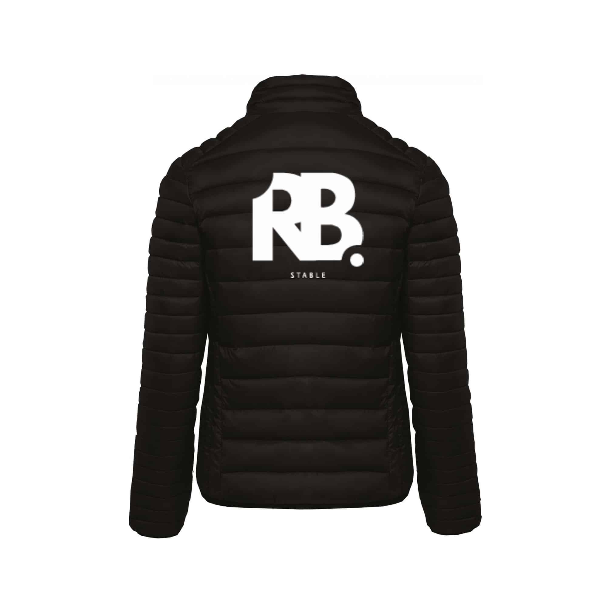 DOUDOUNE AVEC MANCHES (femme) - RB Stable - Noir - K6121 – Image 3