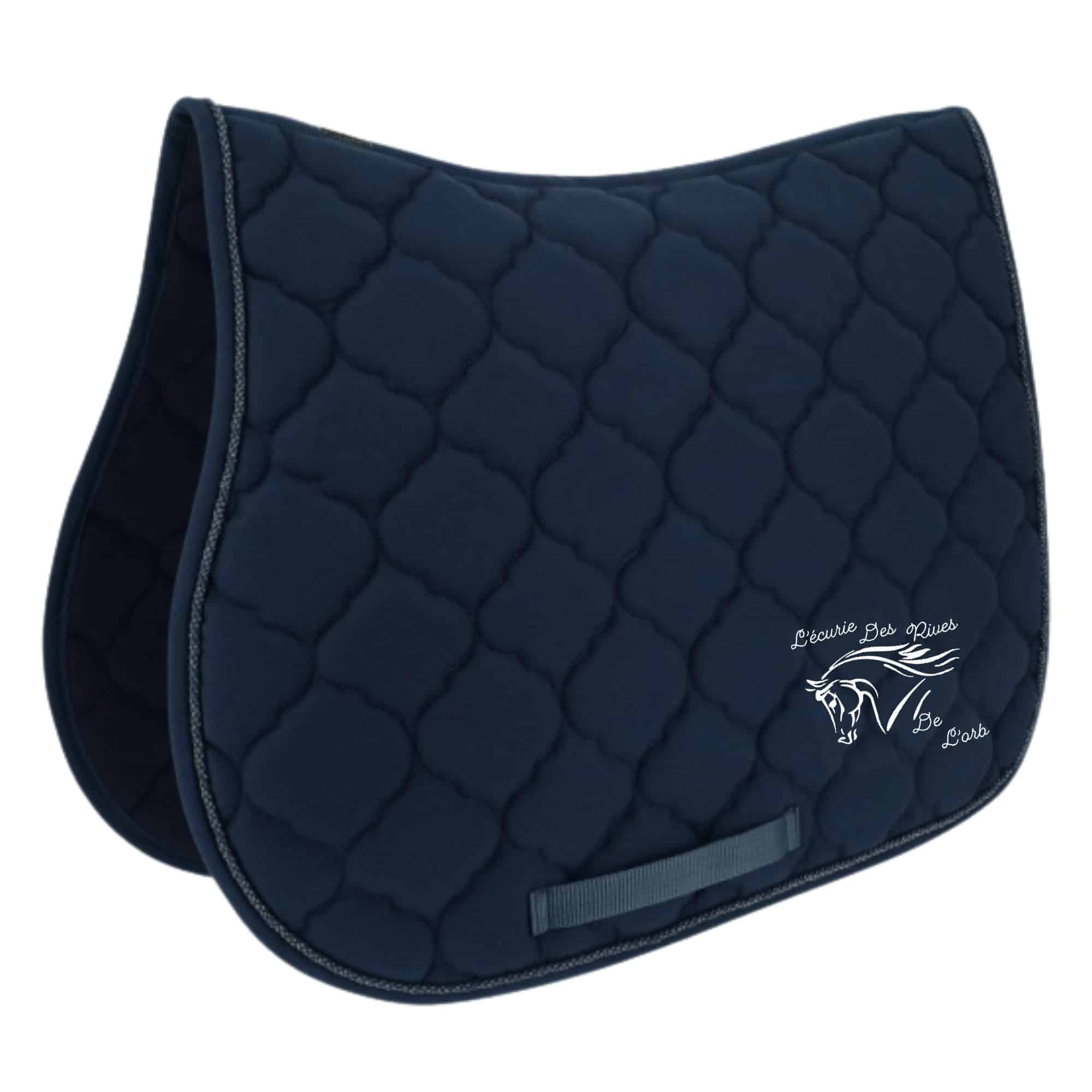 TAPIS RIDING WORLD - L’écurie des rives de l’orb - Navy - 20453