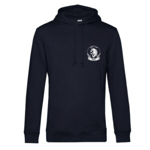 SWEAT A CAPUCHE (homme) - Poney club de Rombly - Navy - BCU33B