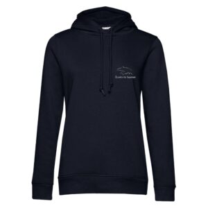 SWEAT A CAPUCHE (femme) – ÉCURIES DU SAPENAY - Navy - BCW34B