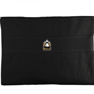 Serviette de plage - Basket Club Moréac - Noir - K118