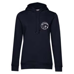 SWEAT A CAPUCHE (femme) – Écurie St Martin - Navy - BCW34B