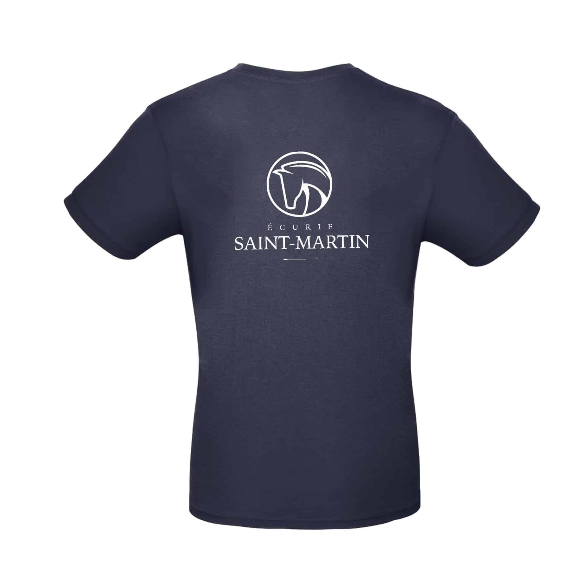 T-SHIRT (enfant) - Écurie St Martin - Navy - BC03TK – Image 3