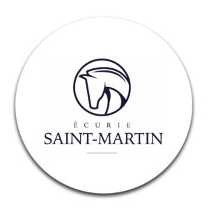 STICKER ROND - Écurie St Martin - STI001