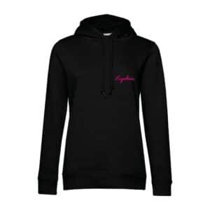 SWEAT A CAPUCHE (femme) – sun avenue - Noir - BCW34B