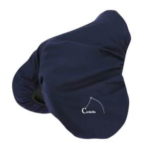 Housse de selle en coton Ridding World - Association Team Cordailla - Navy - 205100