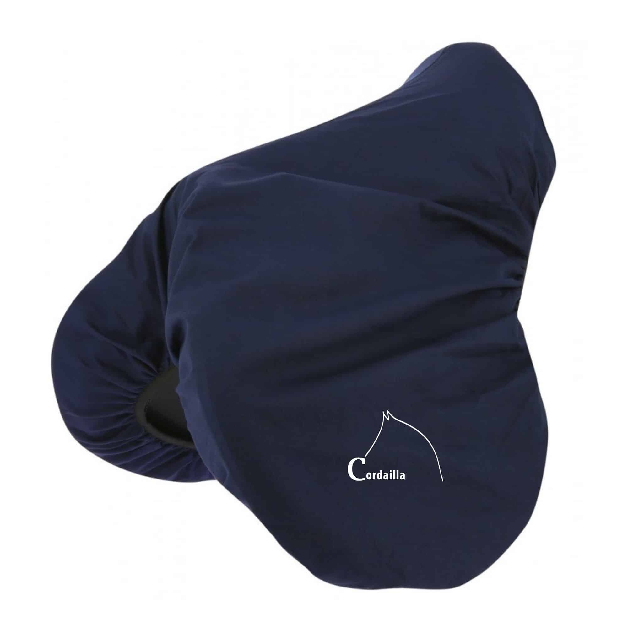 Housse de selle en coton Ridding World - Association Team Cordailla - Navy - 205100