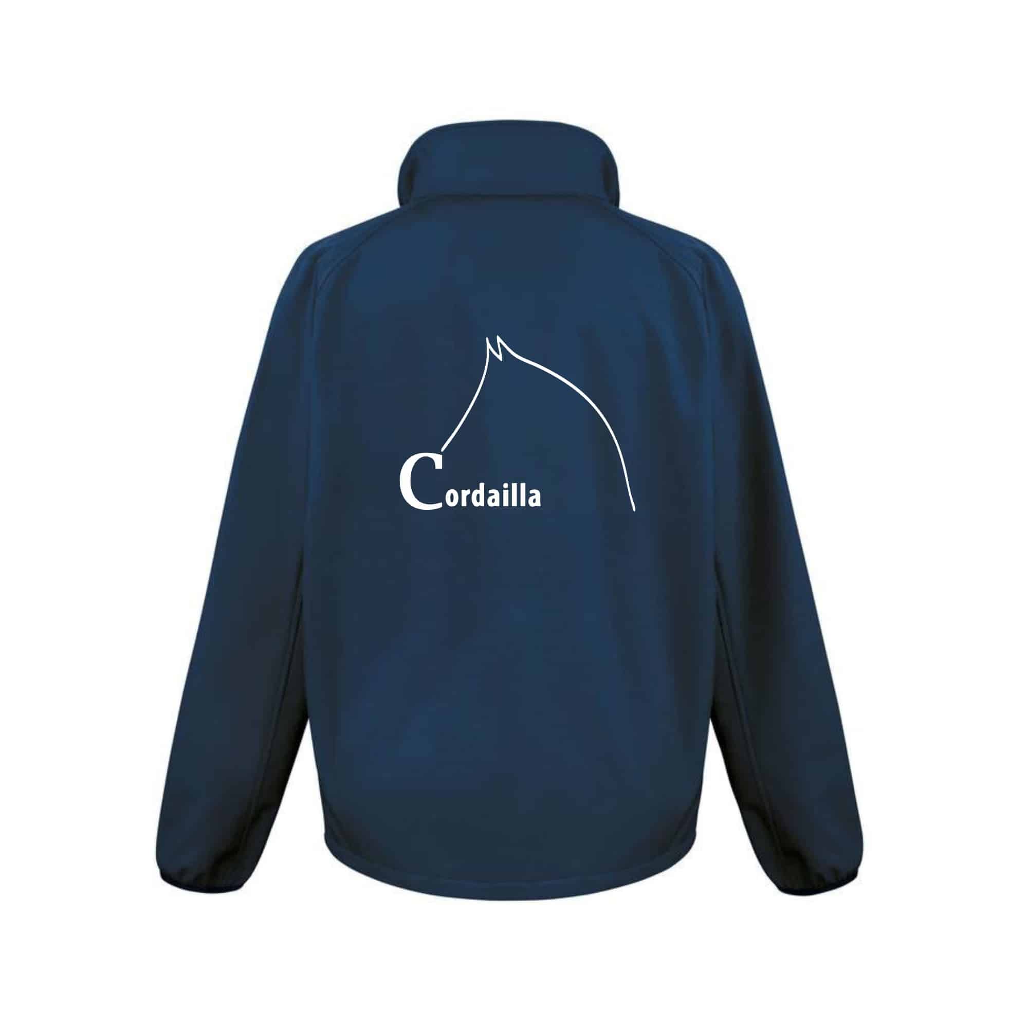 SOFTSHELL ECO (homme) – Association Team Cordailla - Navy - RS231 – Image 3