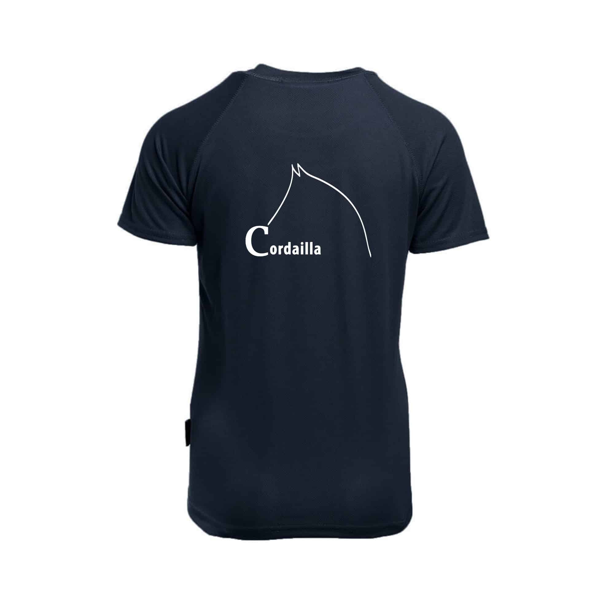 T-Shirt respirant (femme) - Association Team Cordailla - Navy - PK141 – Image 3