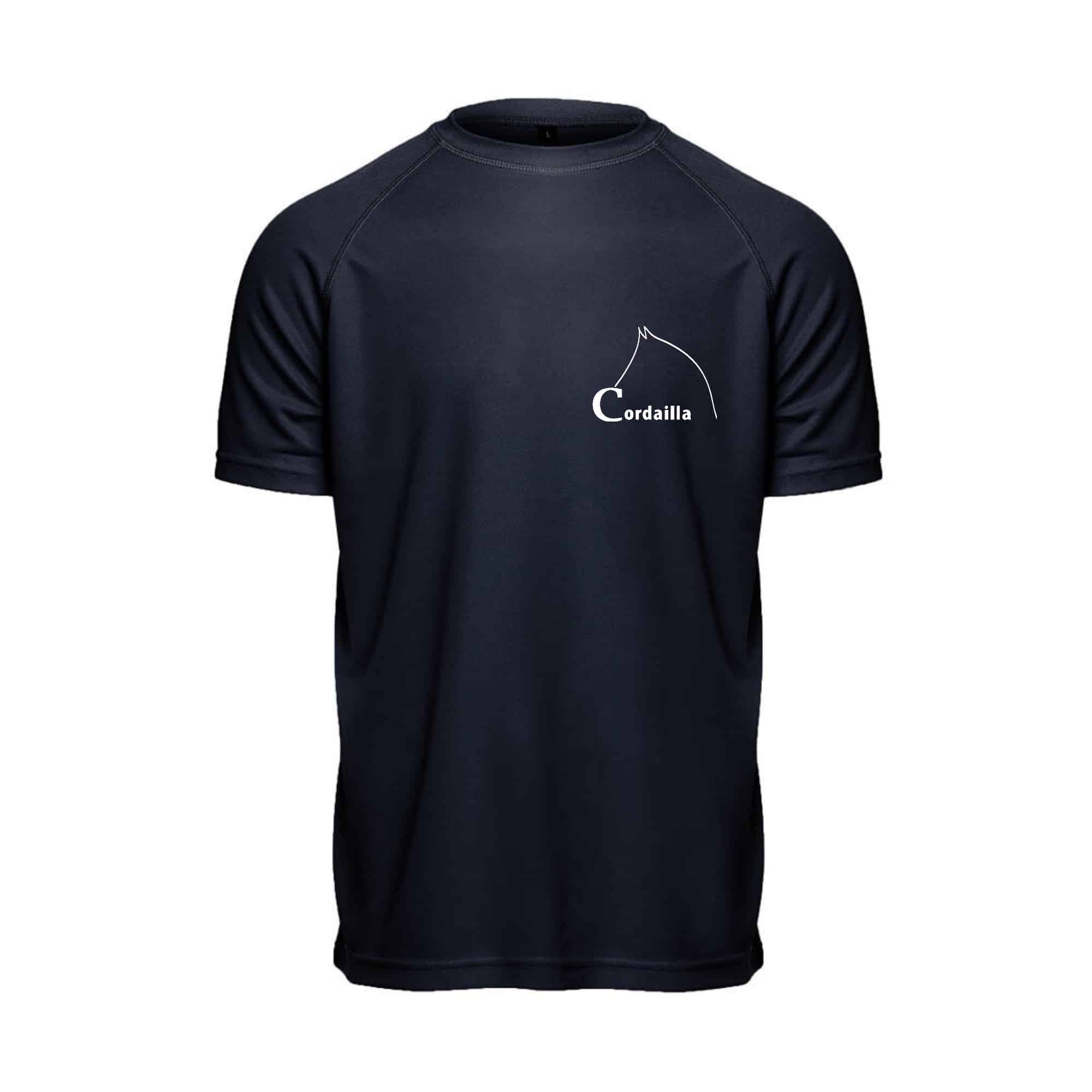 T-Shirt respirant (homme) - Association Team Cordailla - Navy - PK140