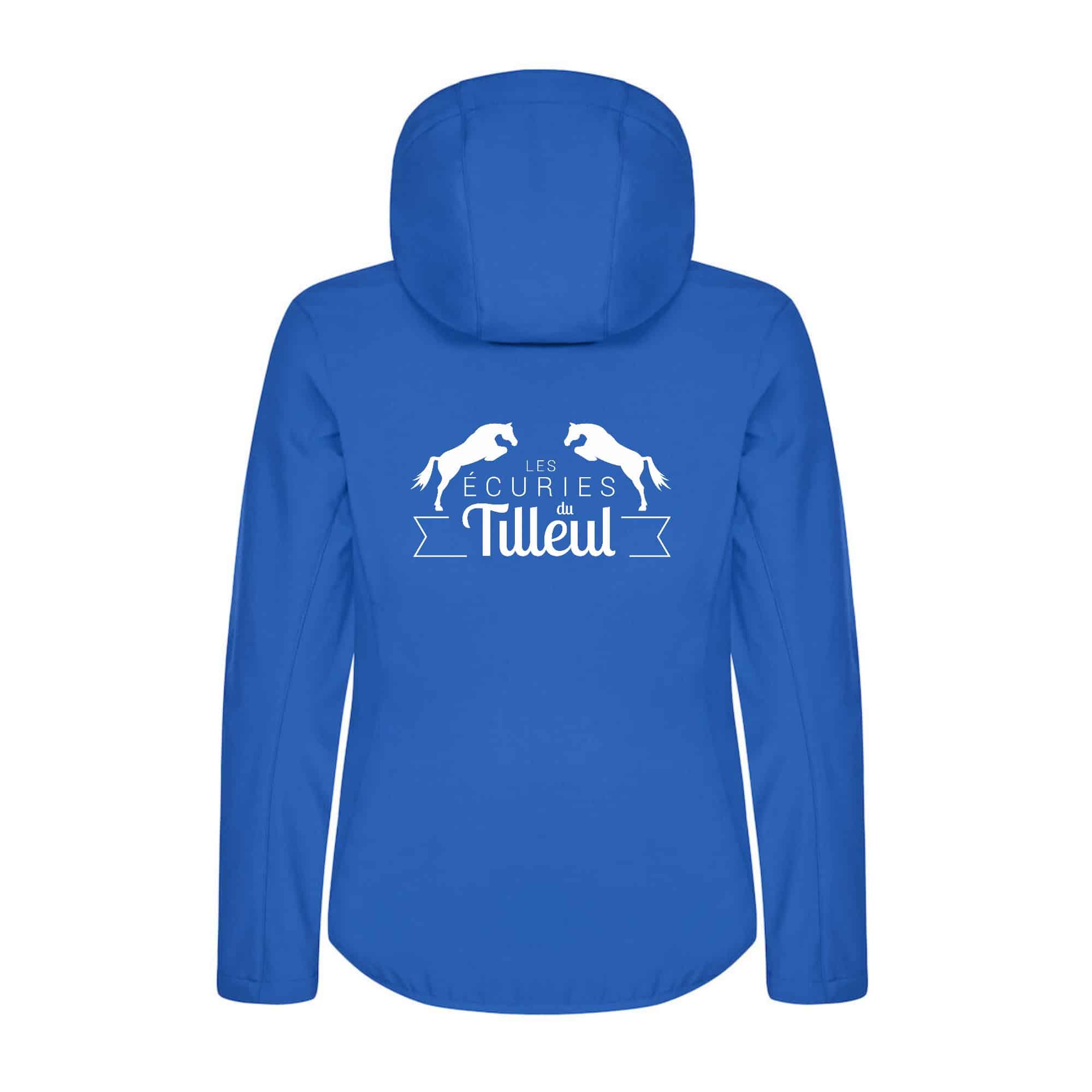SOFTSHELL "Classic" (femme) - Les écuries du Tilleul – Bleu Roi - 0200917 – Image 3