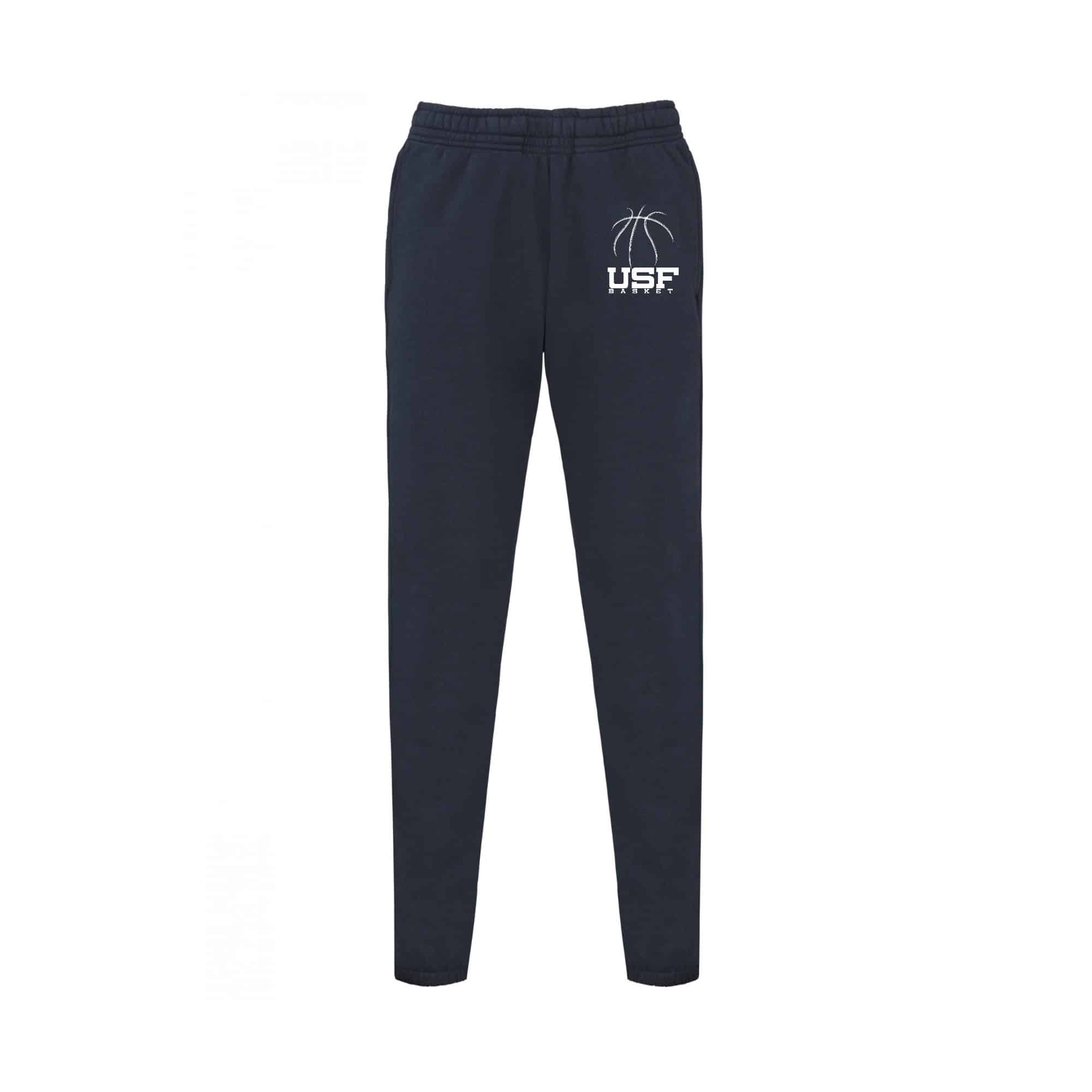 Pantalon de survêtement (enfant) - USF BASKET - Navy - PA1041