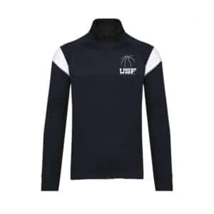 Veste de survêtement zippée (enfant) - USF BASKET - Navy - PA391
