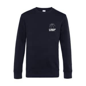SWEAT COL ROND (enfant) - USF Basket - Navy - ID332K