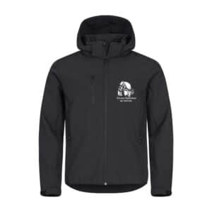 SOFTSHELL "Classic" (homme) - Les Fermes Equestres du Vercors - Noir - 0200912