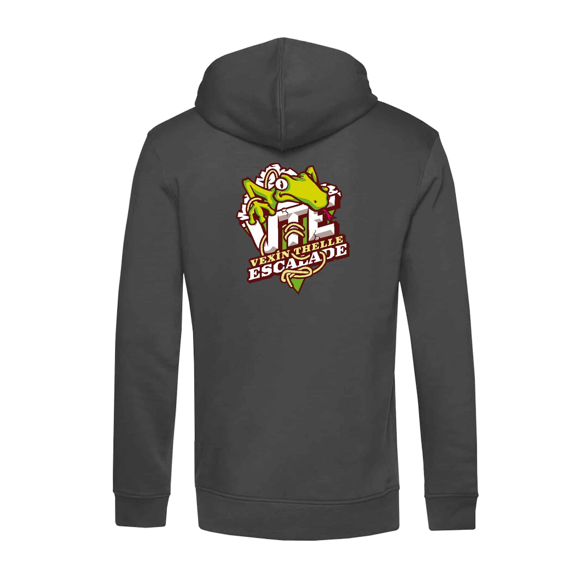 SWEAT A CAPUCHE (homme) - Vexin thelle escalade - BCU33B – Image 4