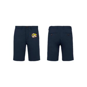 Bermuda chino premium (homme) - Vexin thelle escalade - Navy - NS738