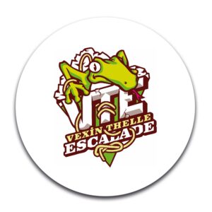 STICKER ROND - Vexin thelle escalade - STI001