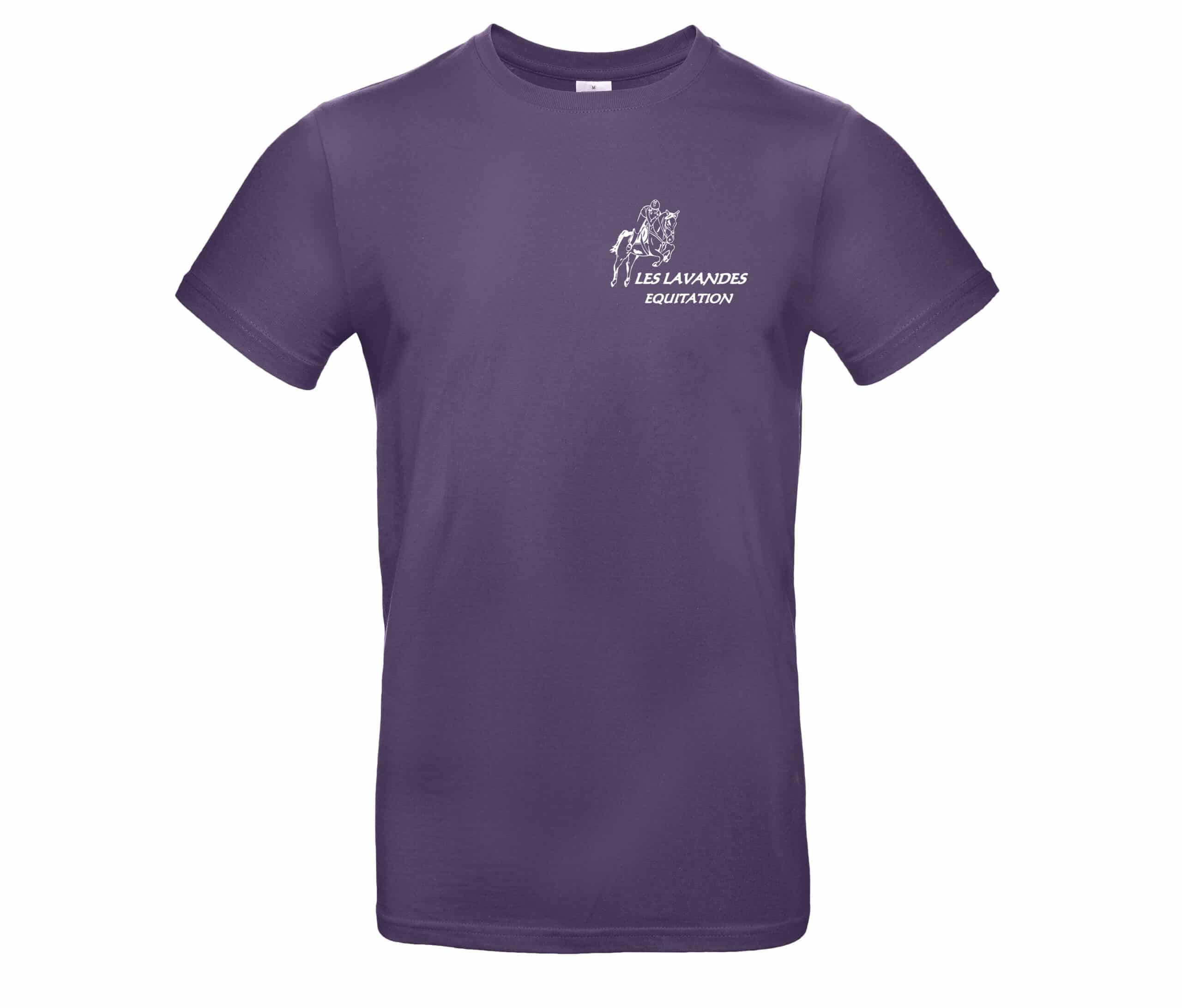 T-SHIRT (enfant) - Les lavandes - Violet - GN181