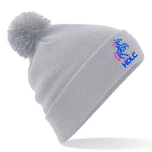 BONNET AVEC POMPOM - HARAS DE LA CASSAUDRY - Gris chiné - BF426