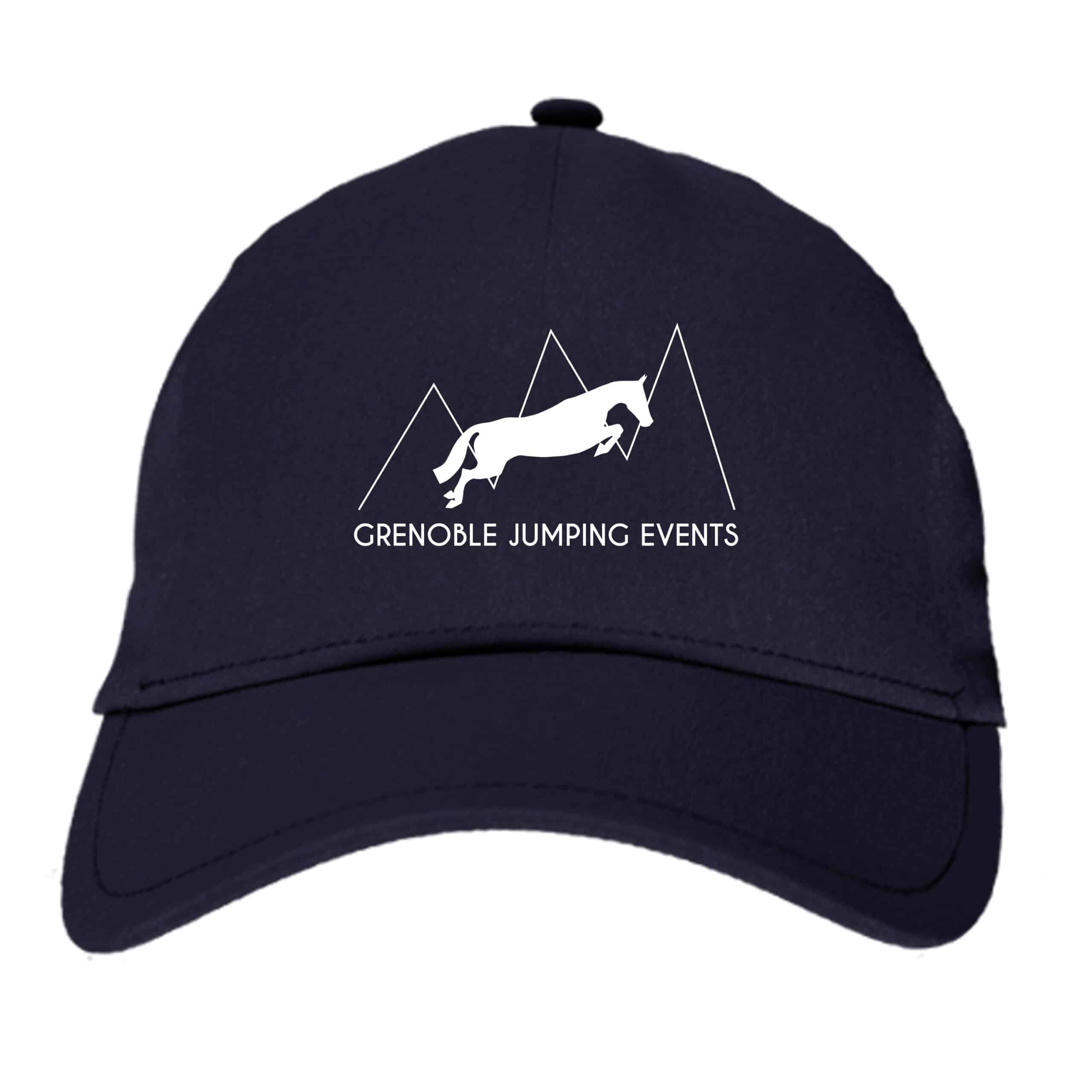 CASQUETTE - Grenoble Jumping Events - Navy - BF015 – Image 2