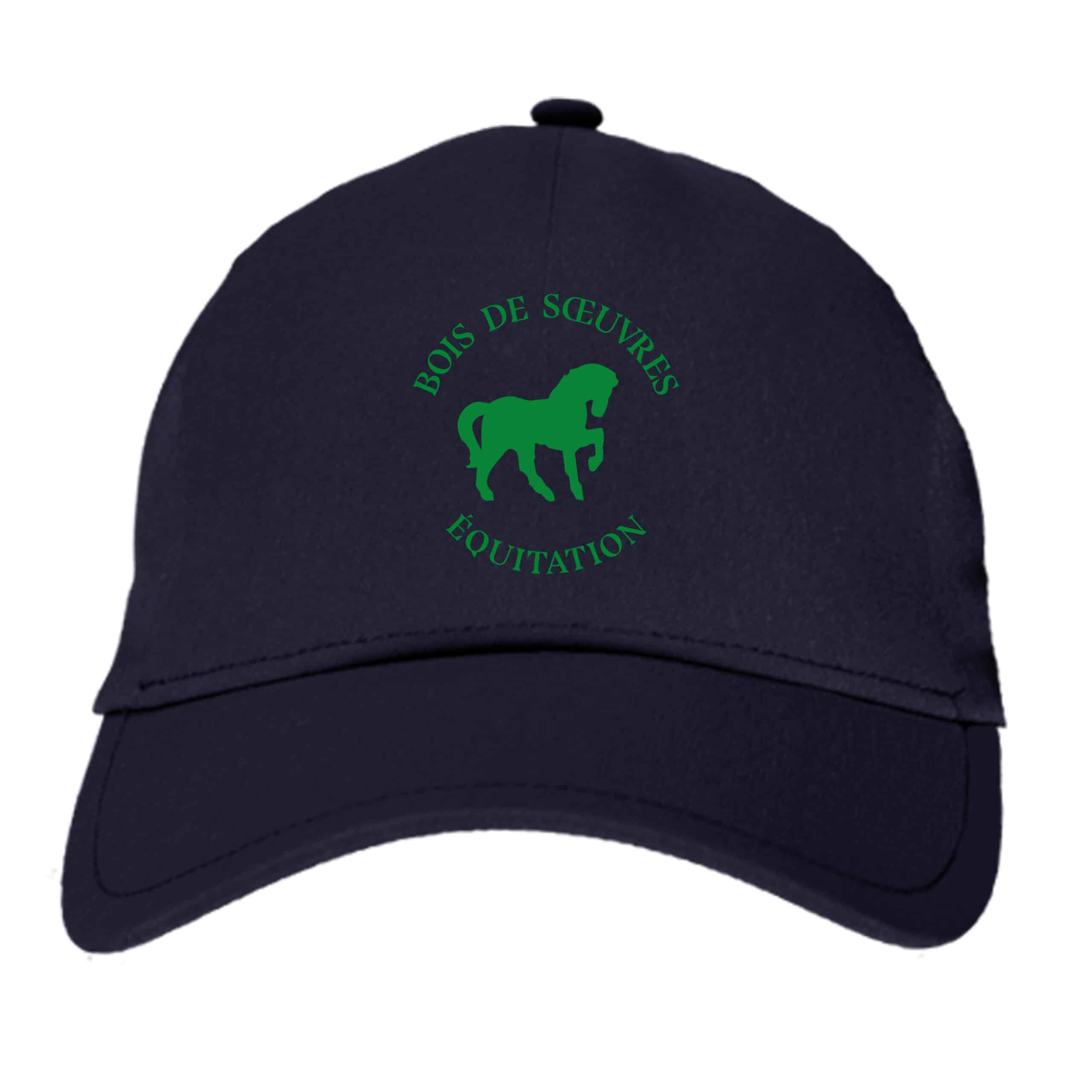 CASQUETTE - Bois de soeuvres au galop - Navy - BF015