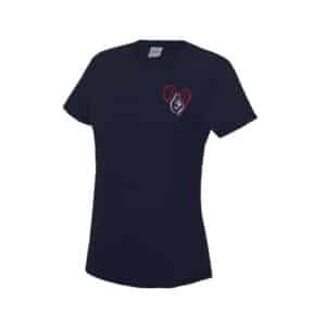 T-Shirt respirant (enfant) - Cavaliers des 2 coeurs – Navy - JC001J