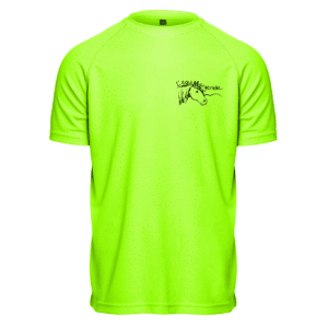 T-Shirt respirant (homme) - L’Equimargeride - Vert Fluo - PK140