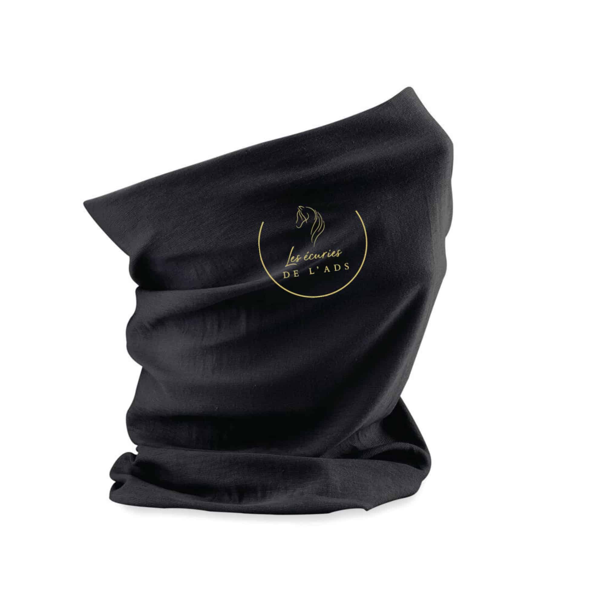 Cache cou - Les écuries de l'ADS - Noir - BF900