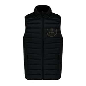 DOUDOUNE SANS MANCHES (enfant) - Les écuries de l'ADS - Noir - K6115