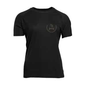 T-Shirt respirant (femme) - Les écuries de l'ADS - Noir - PK141