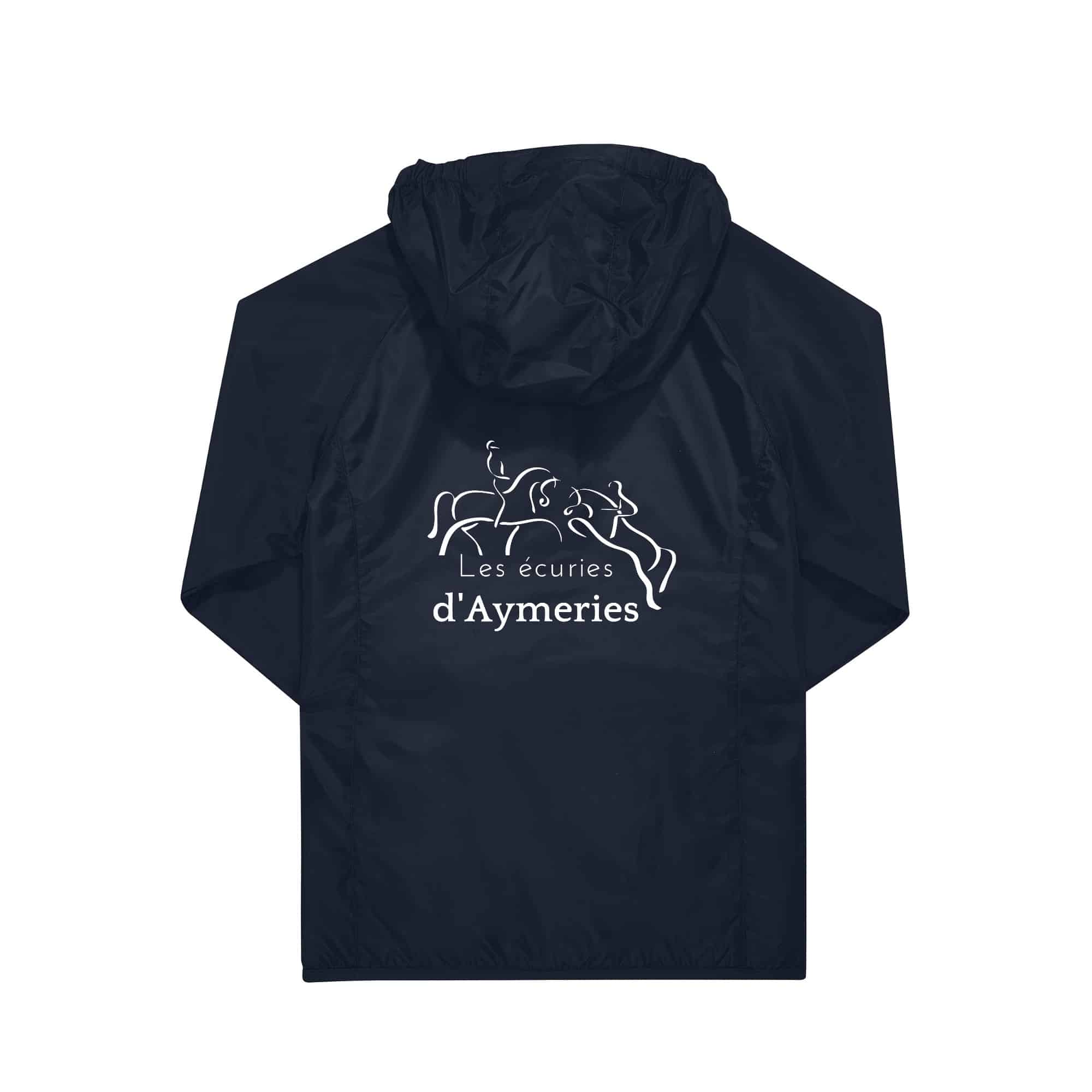COUPE-VENT (enfant) - Les écuries d’Aymeries - Navy - BC631 – Image 3