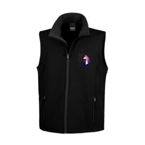 SOFTSHELL SANS MANCHE (femme) – Cabal'Arte, Le clos de la licorne - Noir - R232F