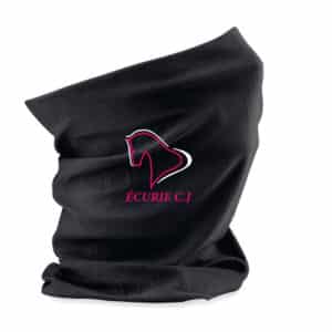 Cache cou - Ecurie Carole Jégou - Noir - BF900