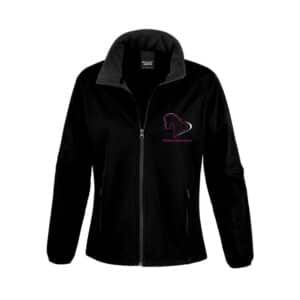 SOFTSHELL ECO (femme) – Ecurie Carole Jégou - Noir - R231F