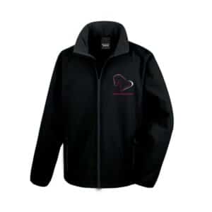 SOFTSHELL ECO (homme) – Ecurie Carole Jégou - Noir - RS231