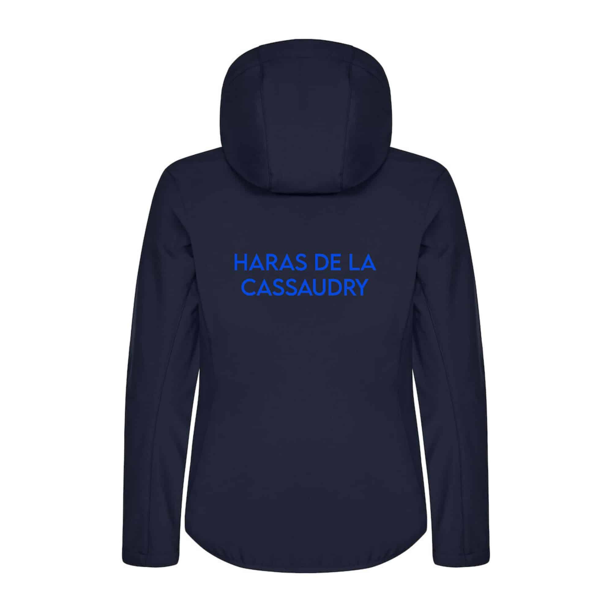 SOFTSHELL "Classic" (femme) - HARAS DE LA CASSAUDRY - Navy - 0200917 – Image 3