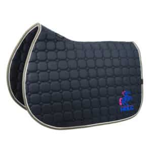 Tapis de selle Equithème "Orion" - HARAS DE LA CASSAUDRY - Navy - 20477