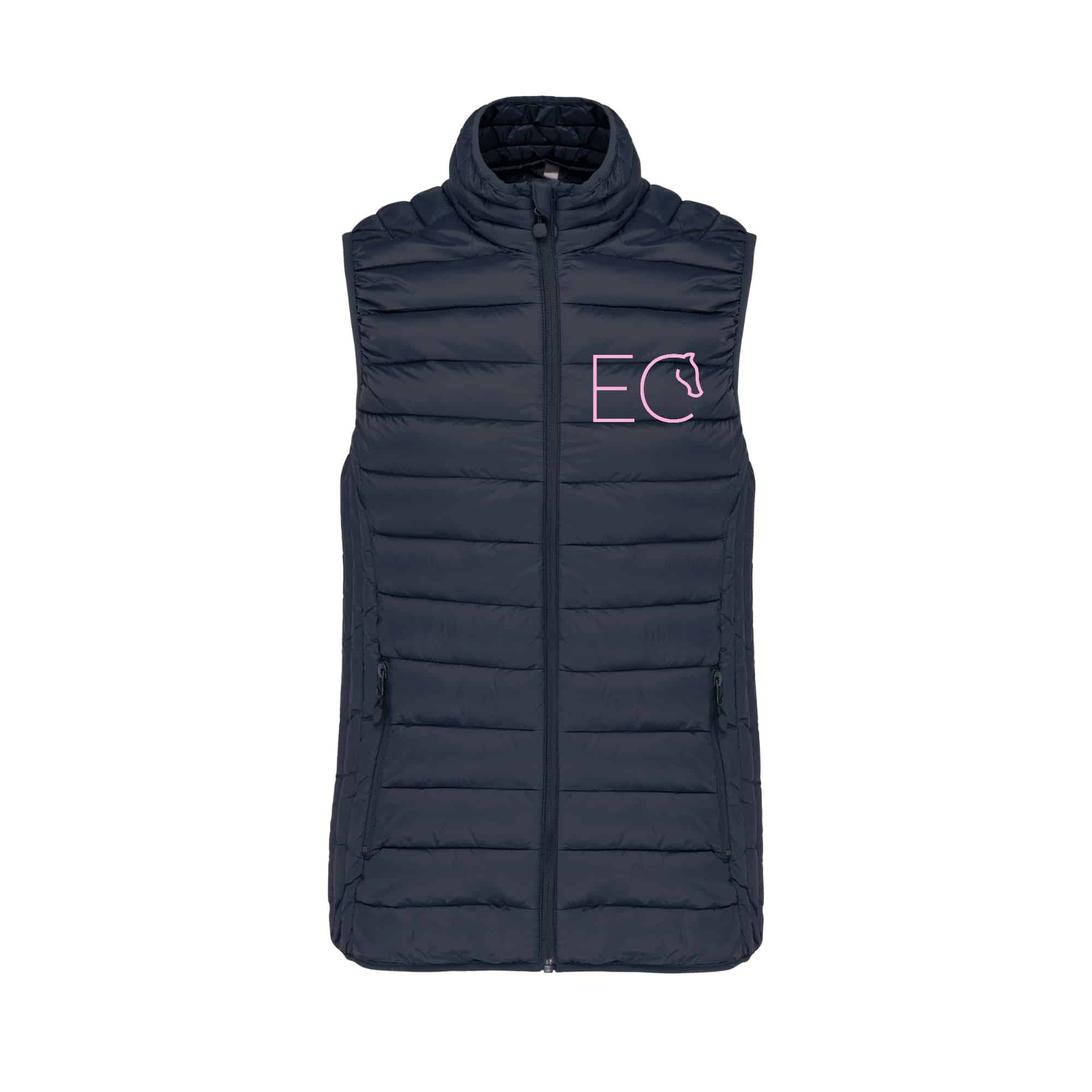 DOUDOUNE SANS MANCHES (femme) - Ecurie Eloise Chapel - Navy - K6114
