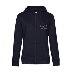 SWEAT ZIPPÉ (femme) - Ecurie Eloise Chapel - Navy - BCW03Q