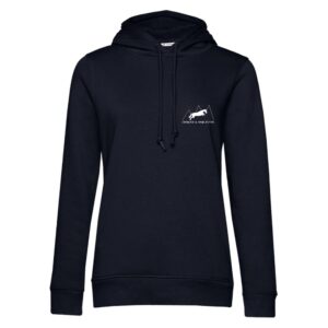 SWEAT A CAPUCHE (femme) – Grenoble Jumping Events - Navy - BCW34B