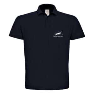 Polo premium (homme) - Grenoble Jumping Events - Navy - BCU426